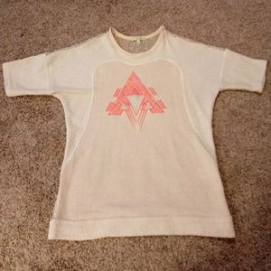 ❤️ SOLD ❤️Lacy short sleeve sweatshirt